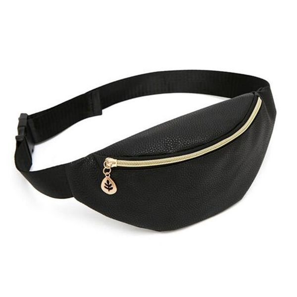 

leather women bag chest bags female belt ladies shoulder shell-shaped messenger waist