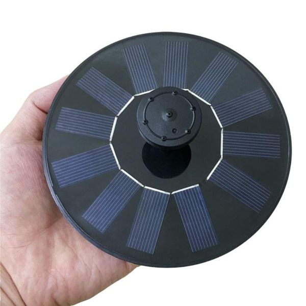 

solar fountain pump 13cm garden water pool pond decoration utdoor bird bath powered floating decorations