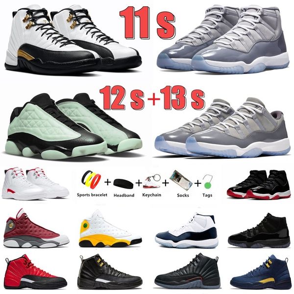 

jumpman 11 cool grey 12 royalty 13 singles day mens designer basketball shoes 11s gym red 13s del sol obsidian flint 12s reverse flu game tw