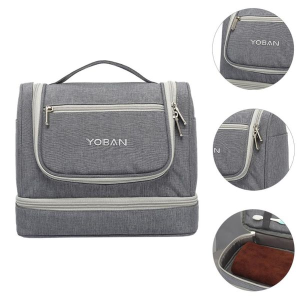

1pc toiletry bag travel carrying portable makeup large capacity pouch storage bags