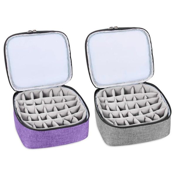 

storage bags nail polish bag portable 30 bottles box organizer