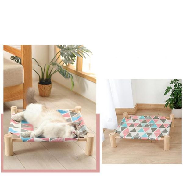

wood cat beds house trave pet dog bed for dogs basket pets products cushion cats accessories mats animals sleeping & furniture