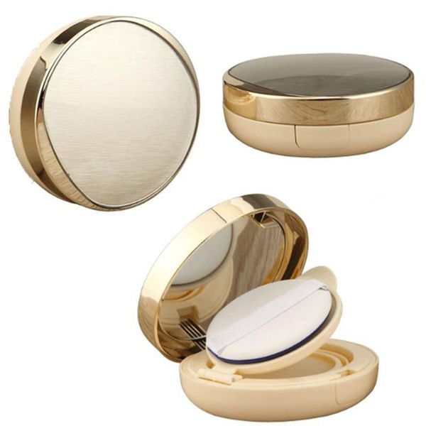 

storage bottles & jars 1pcs empty diy air cushion puff box with mirror bb cream container dressing case