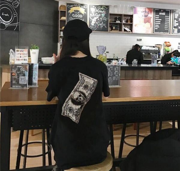 

women's t-shirt girls diamonds 2021 asian size t shirt o-neck tees cotton regular women holiday clothes, White
