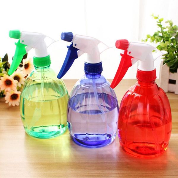 

watering equipments 500ml measuring spray bottle hand pressure can transparent garden tool