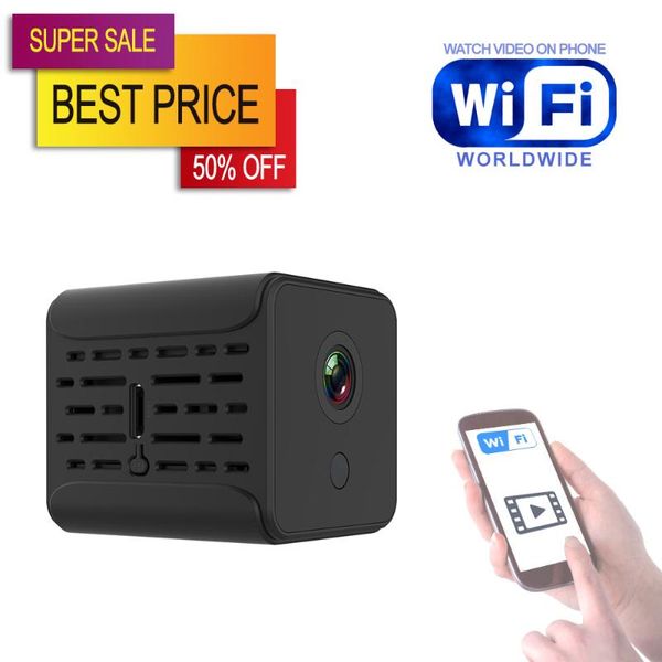 

night vision motion detection wifi camera 1080p wireless surveillance remote monitor in phone app video camcorder - 50%off promo telescopes