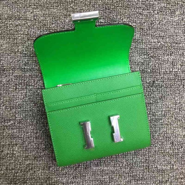 

bag handbag 2021h buckle leather kangkang short wallet card mini palm print change, Black;red