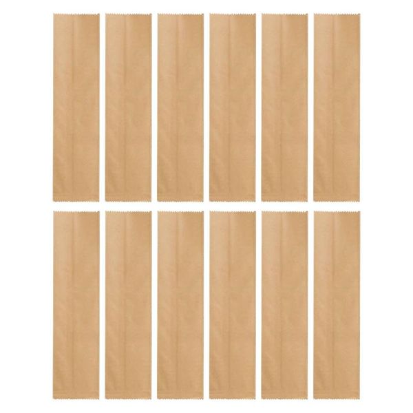 

gift wrap 200pcs cutters forks disposable package bag spoon cutlery kraft paper