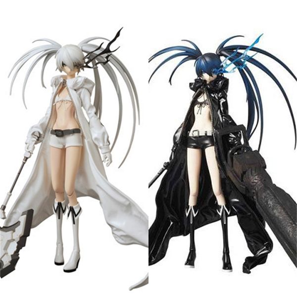 

figures black handmade model rock shooter 12 inch super movable manual