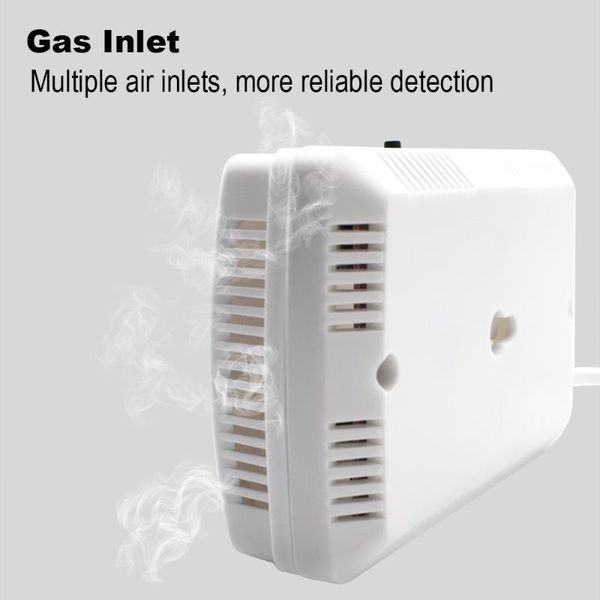 

smart home sensor 2pcs natural gas sensitive detector alarm coal portable warning