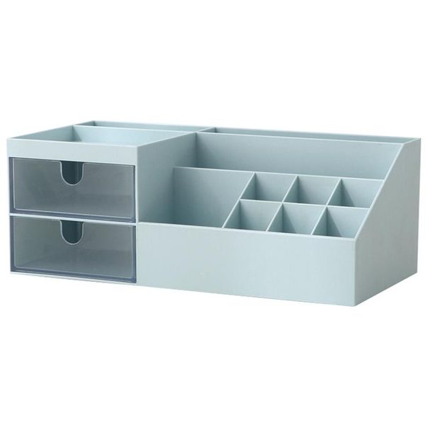 

storage boxes & bins desk box, dressing table office supplies, bathroom counter or