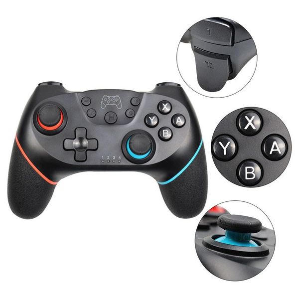 

game controllers & joysticks for switch pro controller gamepad ninten with gyro vibration function joystick