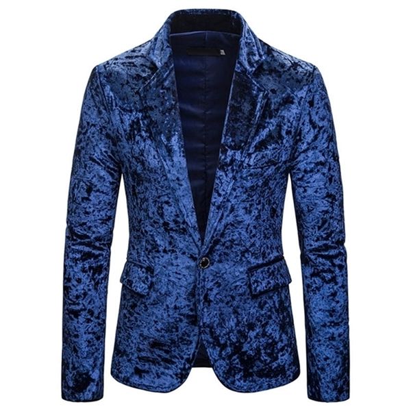 

fashion men's slim fit velvet blazer suit jacket w1217, White;black