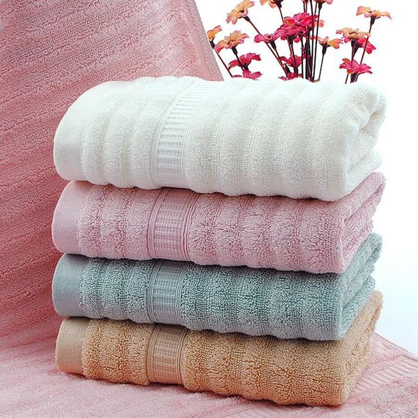

towel 4/10pcs 100%cotton solid color face fast drying travel gym camping sports soft handchief 33*75cm toalha thick