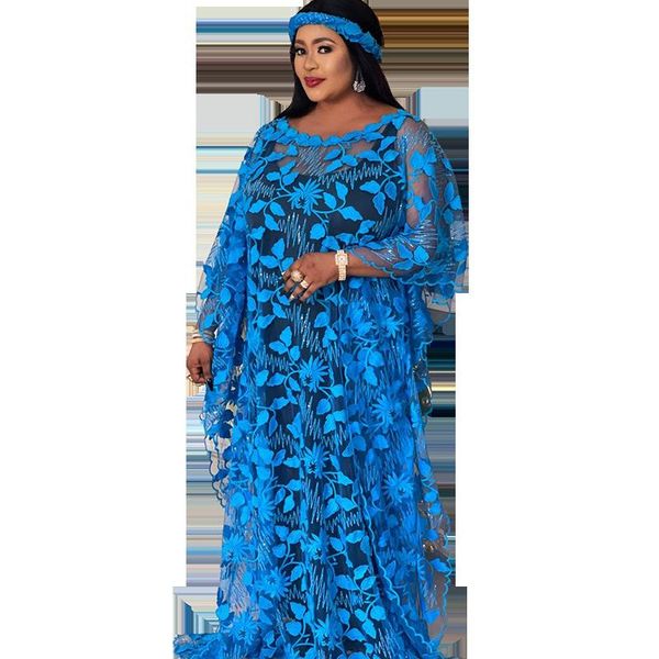 

ethnic clothing spitze polyester afrikanische kleider fÃ¼r frauen sommer plus grÃ¶Ãe oansatz lange roben kleidung, Red