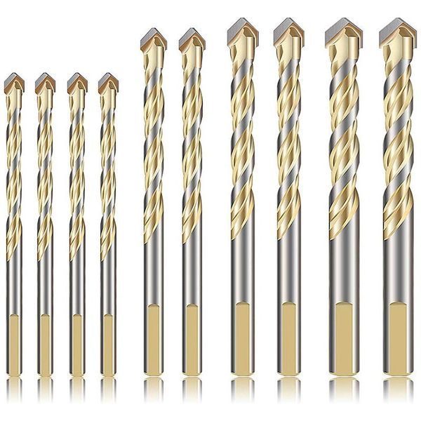 

masonry drill bit set tipped ceramic tile bits twist for concrete brick glass plastic and wood professional