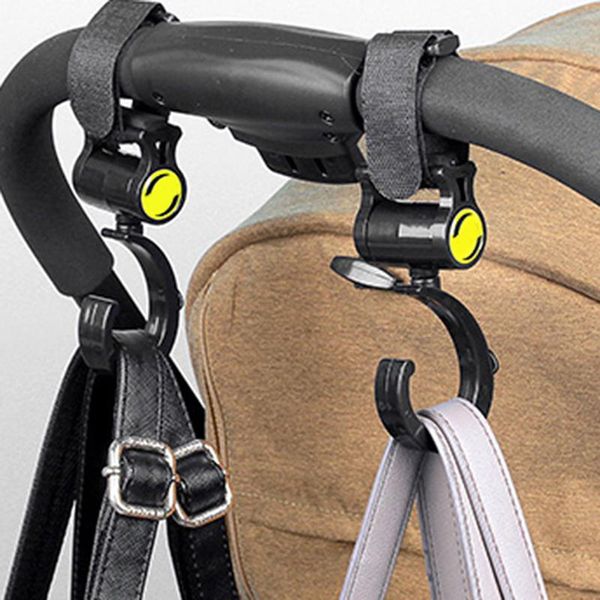 

stroller parts & accessories 2 pcs clips hooks pushchair 360Â° rotation quick dispatch hanging