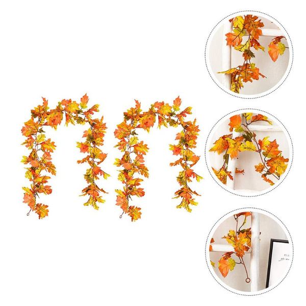 

2pcs simulation rattan hanging wall for home indoor decorative flowers & wreaths