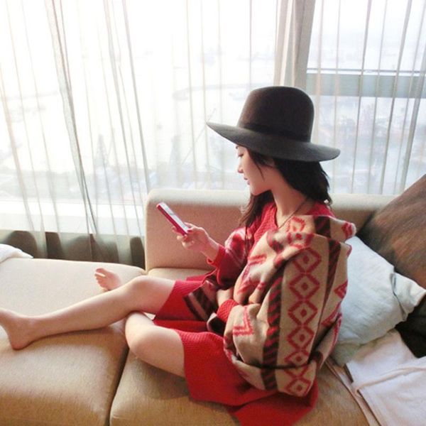 

scarves winter women scarf long ring korean small pineapple female fashion imitation cashmere knit bib wild, Blue;gray