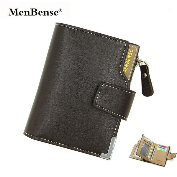 

wallets menbense brand mens wallet luxury solid color hasp purse business card holder coin bag short male clutch purses money bags1, Red;black