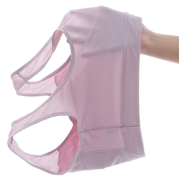 

bras middle aged and old people's brassiere summer ice thin no steel ring lingerie large size mother's bra jumeibei vest, Red;black