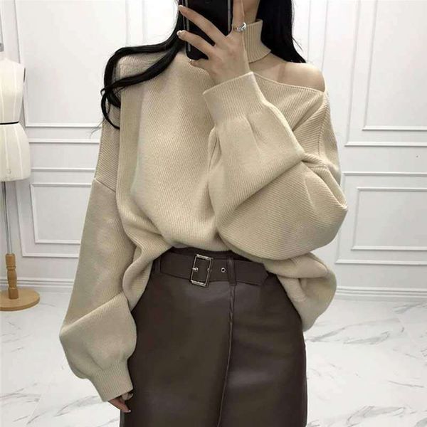 

women's sweaters a574 knitted women fall fashion cowl neck frqj, White;black