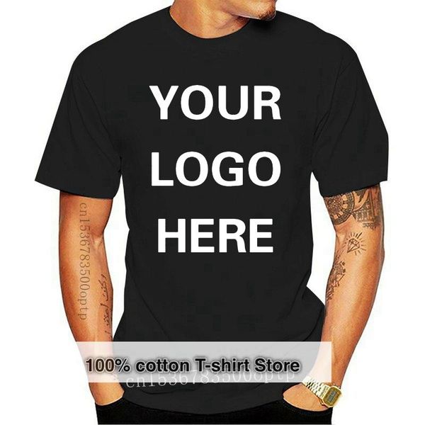 

men's t-shirts 2021 fashion good quality the custom print t shirts men short sleeve o neck tees cotton leisure diy us size, White;black