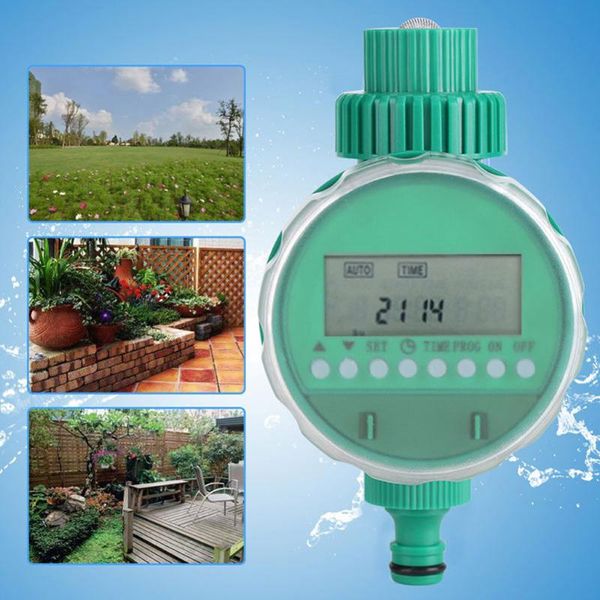 

garden watering timer ball valve automatic home electronic water irrigation time outdoor yard controller equipments