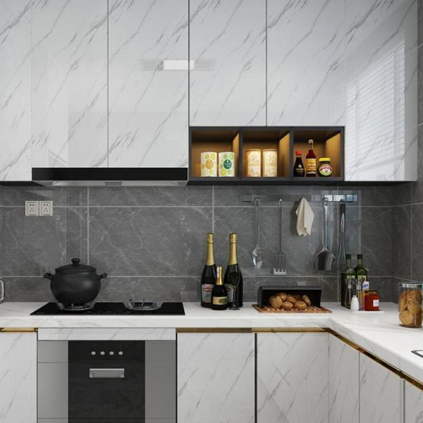 

sticker kitchen countermarble heat-resistant cabinet bar counter waterproof self-adhesive peel and stick wallpaper adhesive wallpapers