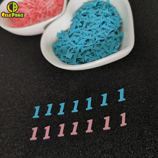 

party decoration 15g digit 1 number one confetti sequins baby shower 1st birthday decor it's a girl boy angel supplies