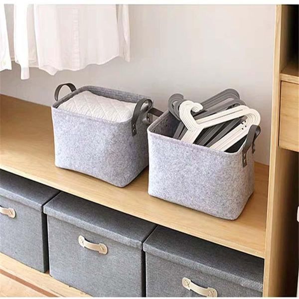 

storage baskets felt toy book stationery foldable laundry basket dirty clothes hamper toys holder bag case
