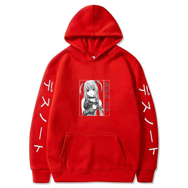 Смертная связь Пуловер Толстовка Женщины Мужские толстовки Harajuku Hoodie Y0319