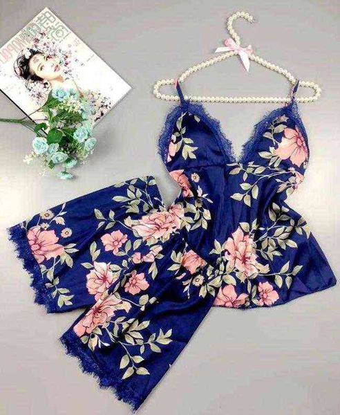 

pajamas imitation silk nightgown large home underwear nightdress 040 211203, Black;white