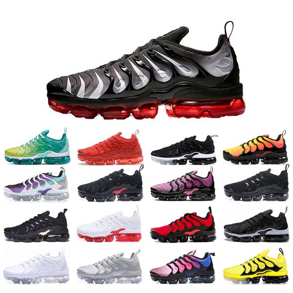 

mens running shoes womens tn plus triple white black lemon lime red shark tooth aurora green blue fury cool grey hyper violet bumblebee bred