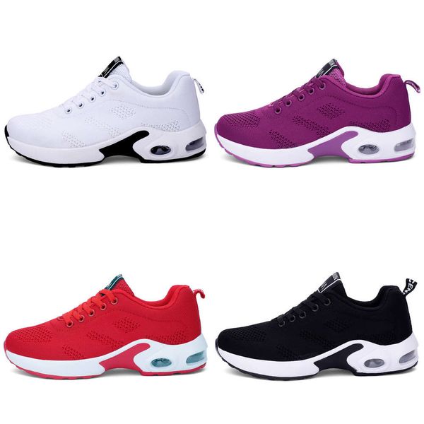 

casual shoes 2021 new air cushion leisure flying sports korean student mesh women's 1727 3wzg, Black