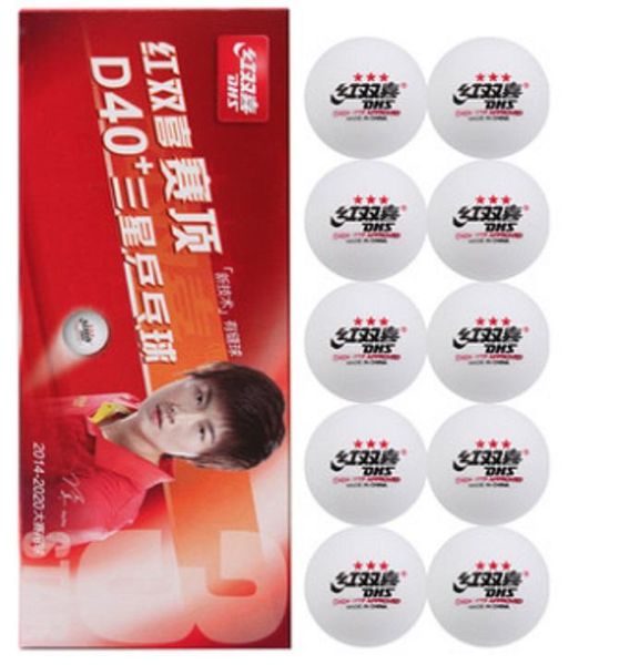 

balls dhs 3 star 40mm+ cell table tennis pingpong tenis de mesa 82031