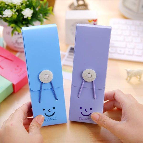 

pencil bags creative cute korean simple girl learning pp stationery box children's small gift wholesale school supplies