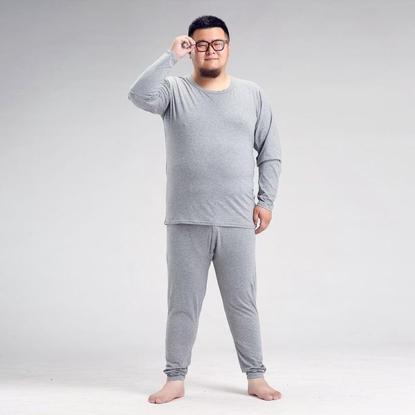 

men's thermal underwear middle aged and old people's warm in autumn winter, Black;white