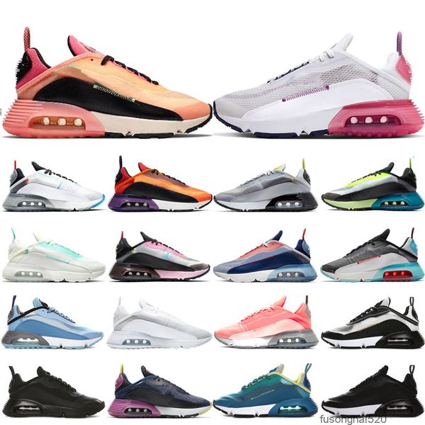 

2022 classic 2090 running shoes chaussures pure platinum magma orange volt bleached aqua laser blue wolf grey mens trainers sport sneakers