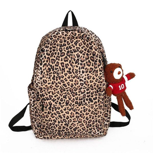 

backpack leopard cow print backpacks kids rucksack damen women school bags for girls sac a dos fille mochila niÃ±a rugzak vrouwen rugtas