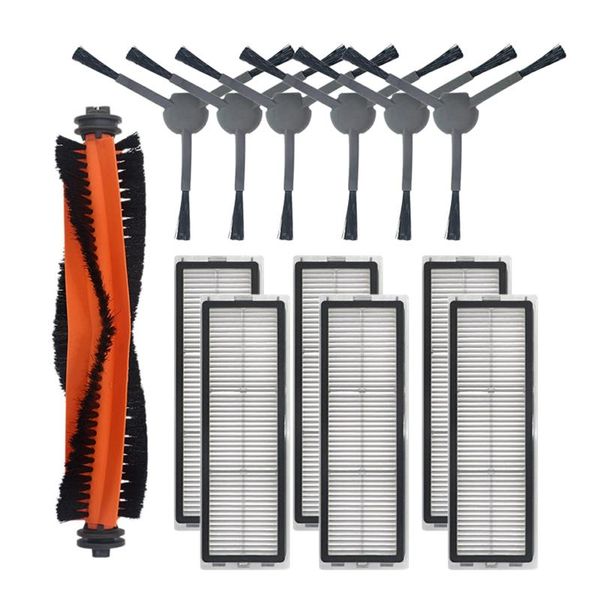 

vacuum cleaners 13 pcs accessories roller brush side filter suitable for dreame bot l 10 plus cleaner spare parts