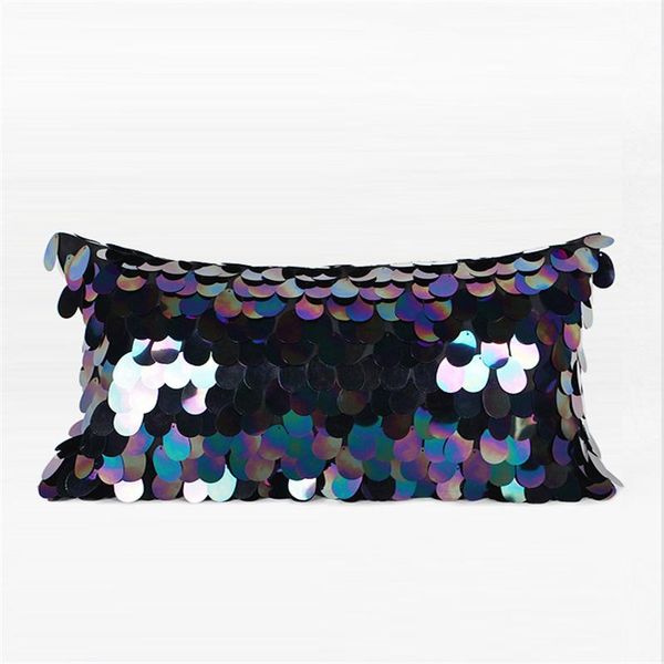 

colorful cushion cover cojines decorativos para sofa 3d handmade oval beads sequins pillow throw pillows housse se coussin cushion/decorativ