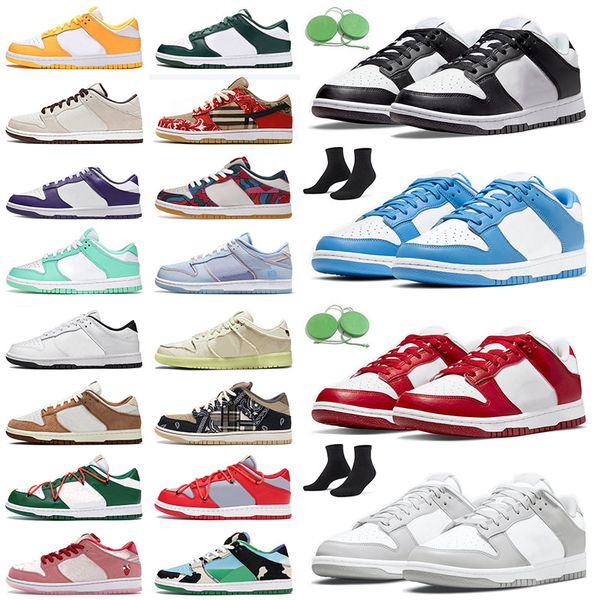 

2022 unc coast low shoes for men women trainers paisley sports designer sneakers grey fog lows medium curry syracuse union blue court purple, White;red