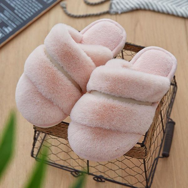 

slippers shoes women men's autumn winter women's sandalias mujer, Black