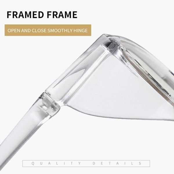 

sunglasses safety glasses anti-pollen goggles protective side shields anti blue light protection eye, White;black