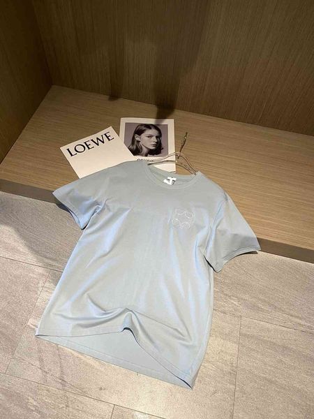 

women's 21 men's summer new and fashion brand clothing early spring lew embroidery loose korean short sleeve t, Gray