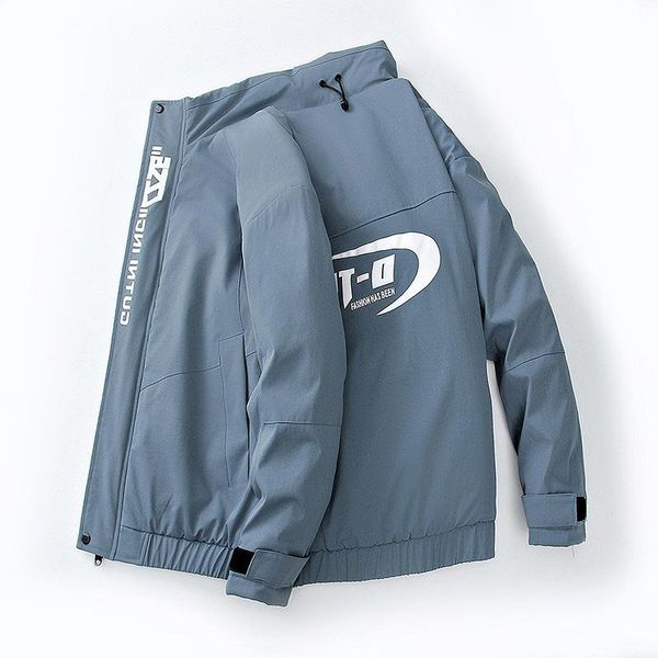 

men's jackets winter jacket trend large size handsome autumn and tooling thick cotton, Black;brown