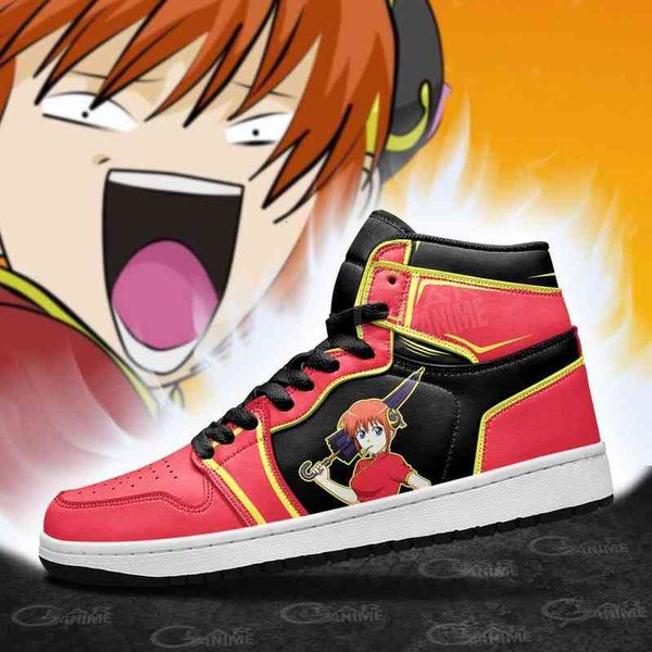 

luxury custom shoes anime fan diy sneakers kagura mens basketball shoes jumpman 1 model custom trainers casual shoese