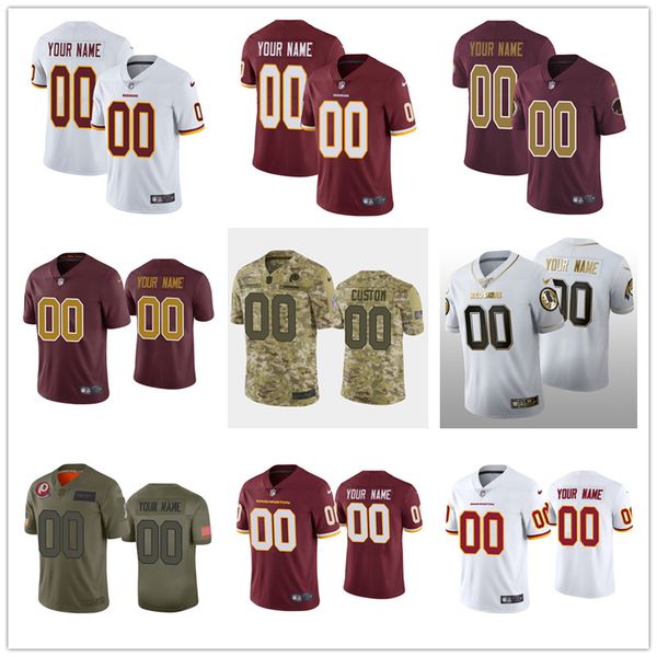 

customized jersey washingtonredskinsmen football team women youth limited vapor untouchable alternate 100% embroidery s-6xl, Black;red