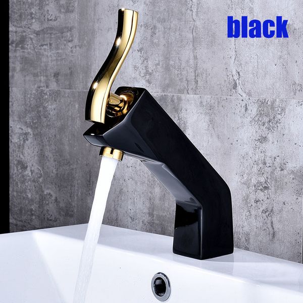 

bathroom sink faucets innovative 1 set home multi-color basin cold and water taps chrome black white red gold purple faucet 14
